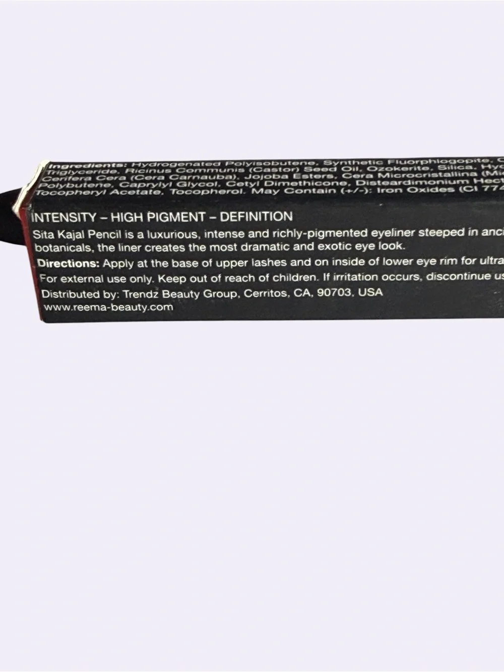 Reema Sita Black Kajal Pencil Eyeliner